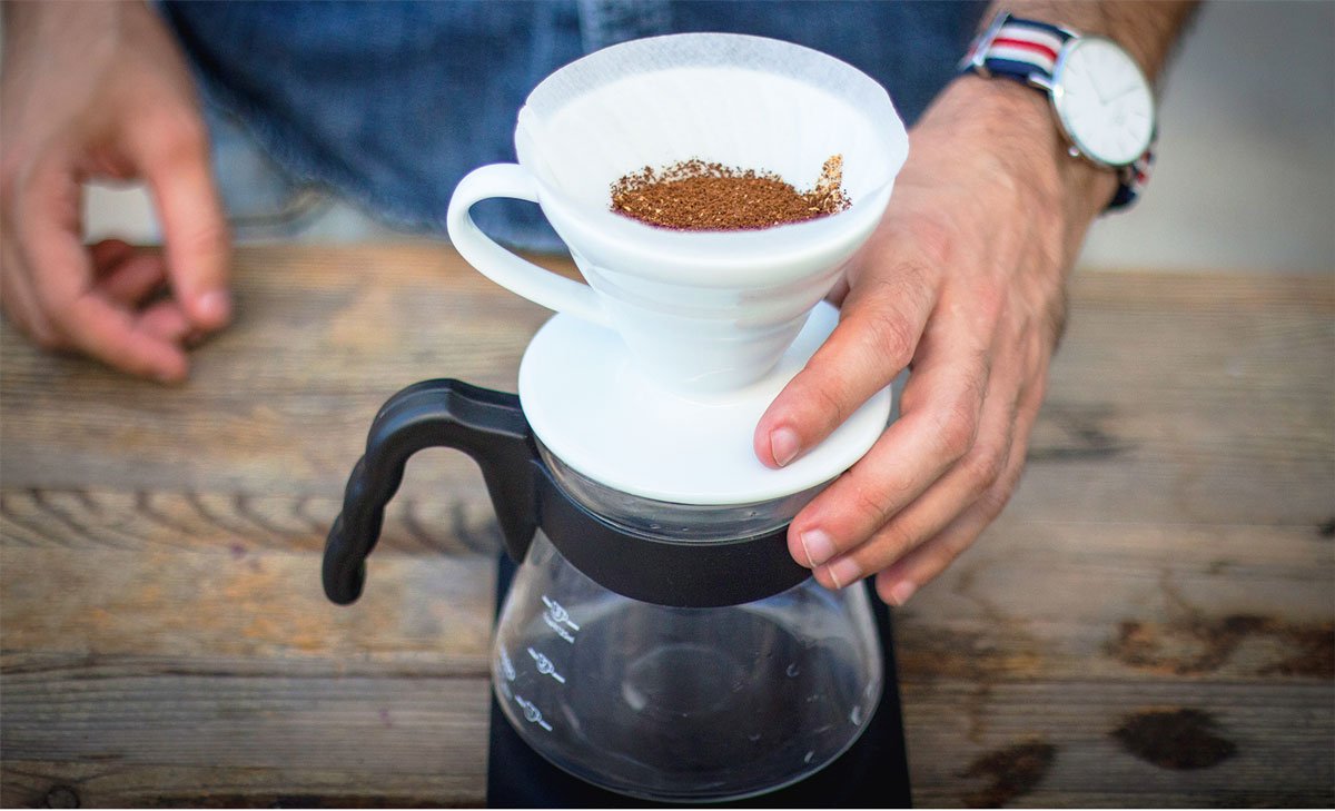 Preparación con Hario V60