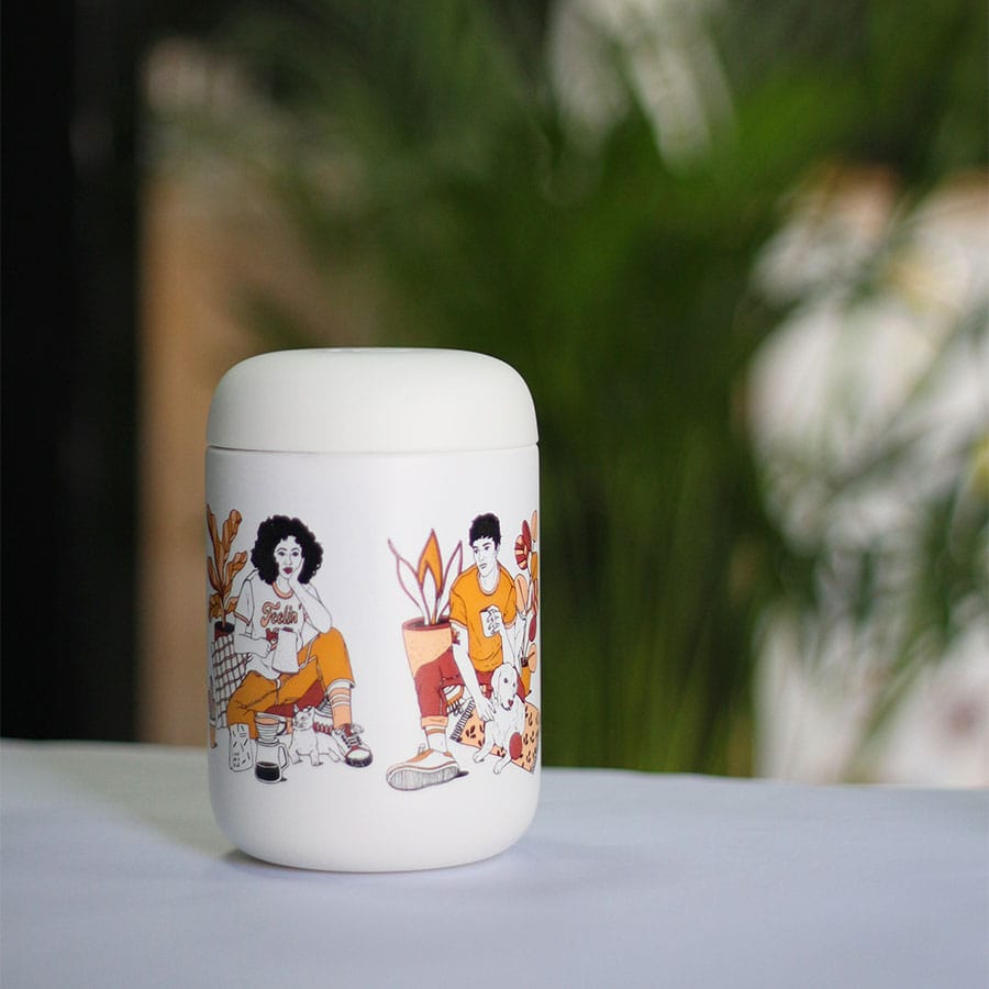 Fellow Carter Everywhere Termo 350ml 4 Fellow Carter Everywhere Termo 350ml. Un termo / taza de viaje para puedes disfrutar del café de especialidad.
