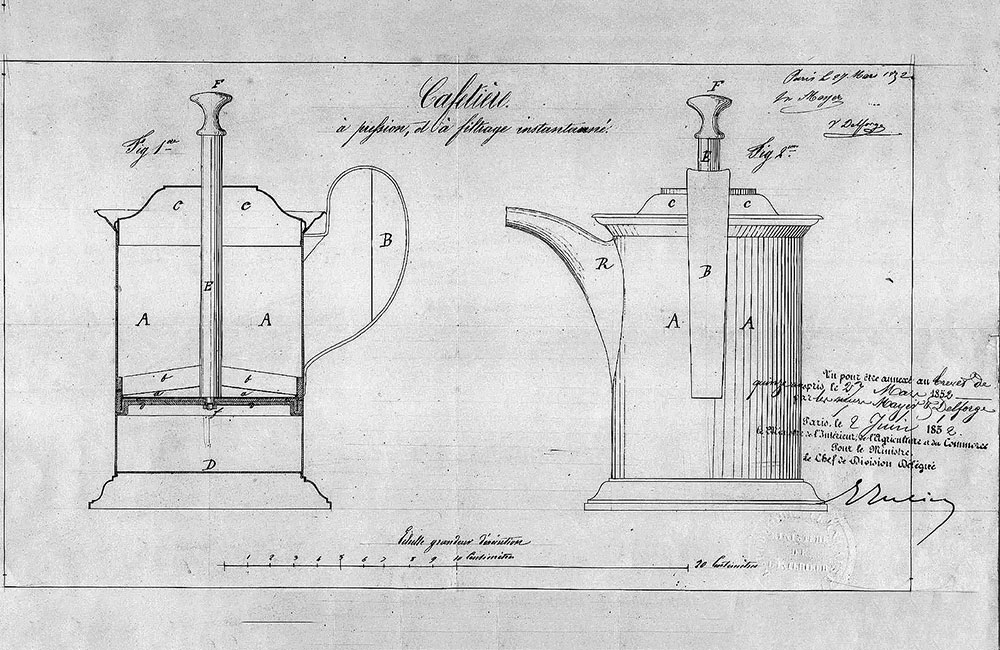 French Press Coffee Maker aka Plunger Coffee