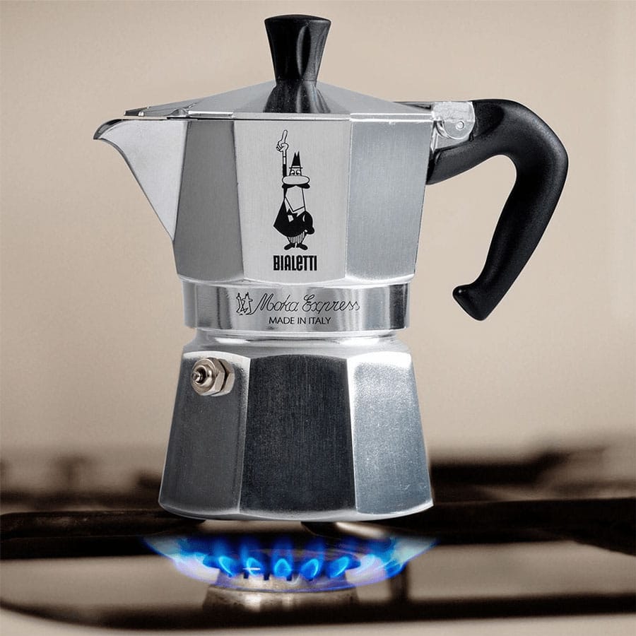 Cafetera italiana Bialetti Moka Express 3 Cafetera italiana Bialetti Moka Express 2, 3 y 6 tazas