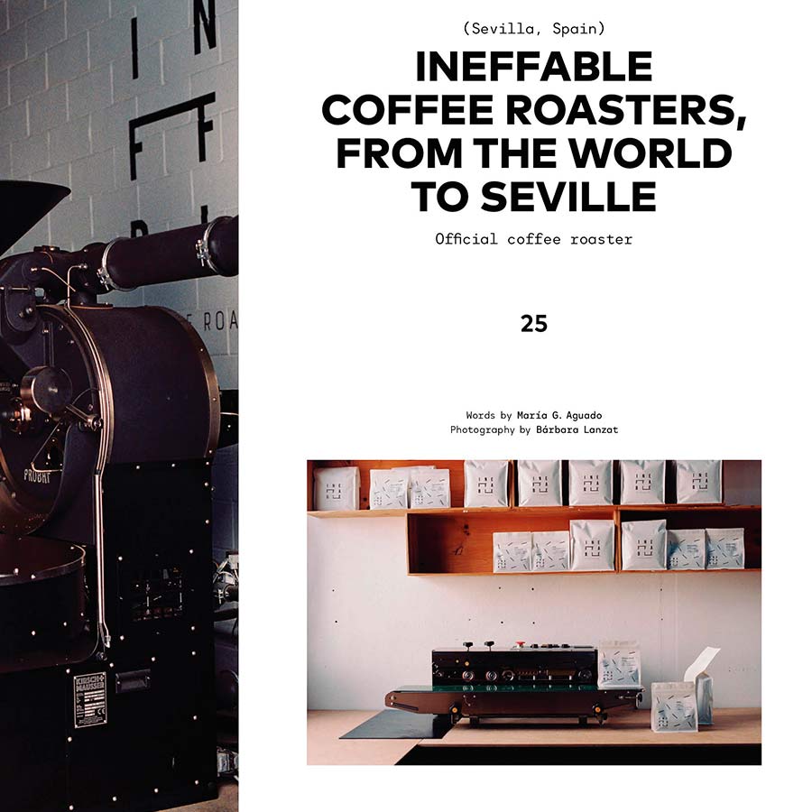 SOLO Magazine Issue #10 3 Artículo dedicado a Ineffable Coffee Roasters en la revista SOLO magazine issue 10