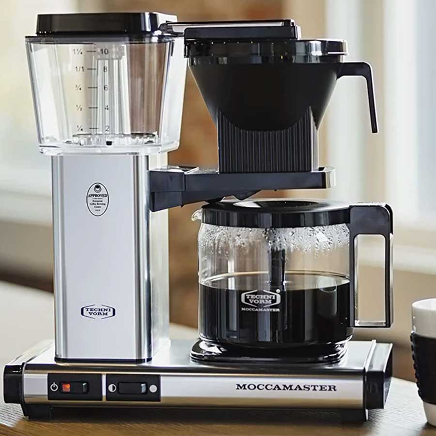 Moccamaster KBG Select 3 Cafetera por goteo moccamaster select con café