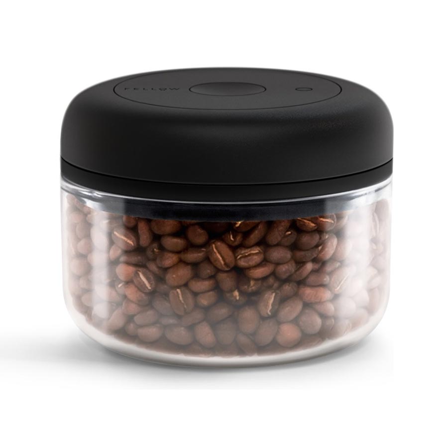 Bote hermético café Atmos Fellow 1 Bote hermético para café de cristal con botón de vacío atmos fellow, 400 ml