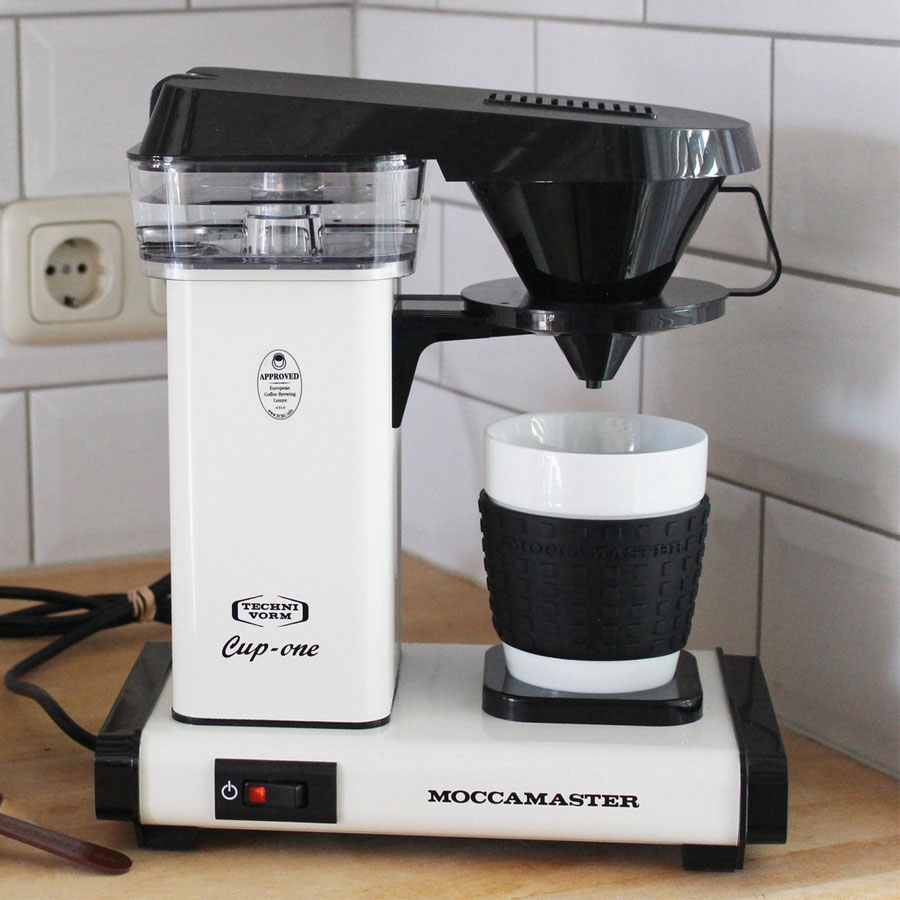 Moccamaster Cup One 4 Filter coffee machine moccamaster cup one white