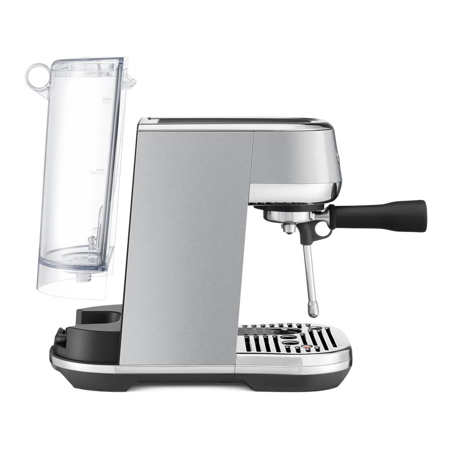 Sage Bambino Plus 2 Cafetera para espresso Sage Bambino Plus plateada con depósito de agua extraíble