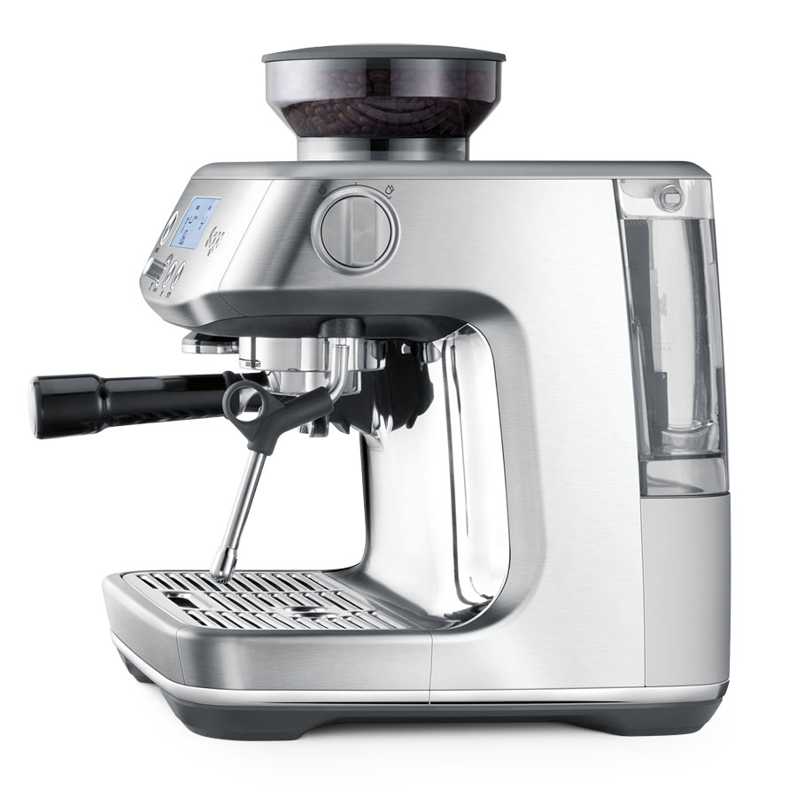 Sage Barista Pro 2 Vista lateral de cafetera Sage the Barista Pro para café espresso
