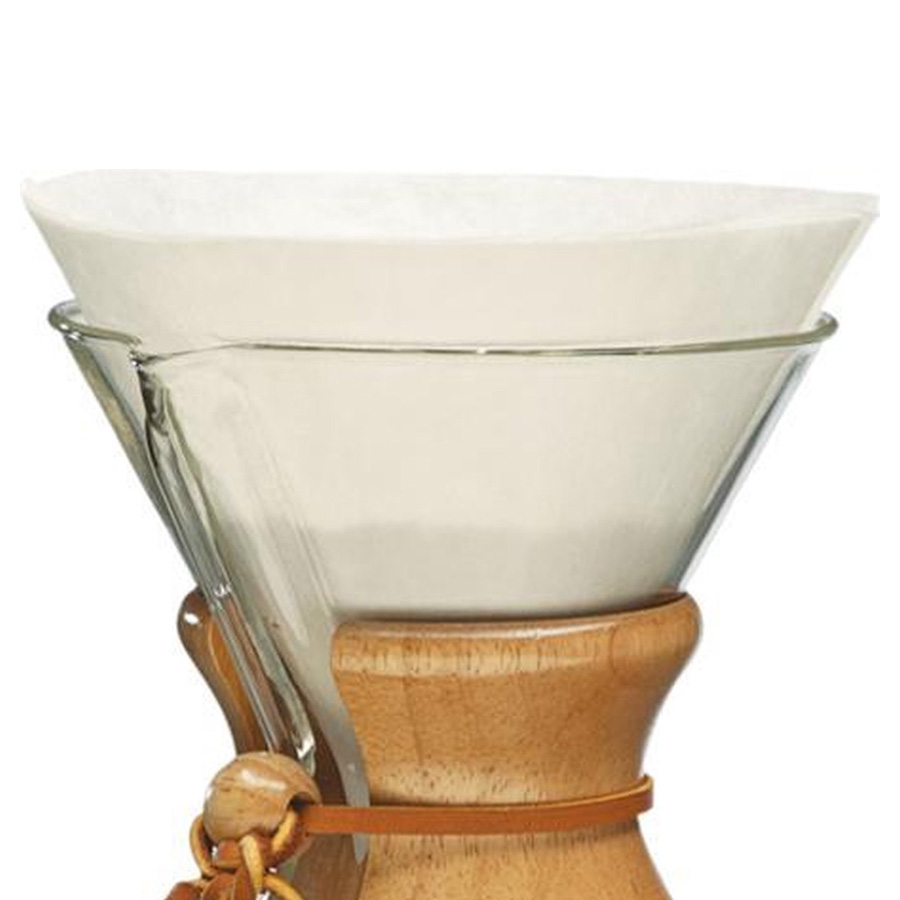 Chemex Filters 4 Cafetera Chemex con filtros de papel