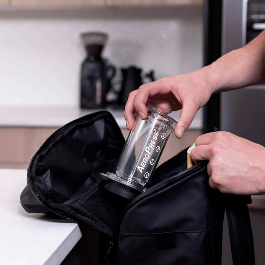 AeroPress Clear 3 Aeopress clear, la cafetera ideal para viajar