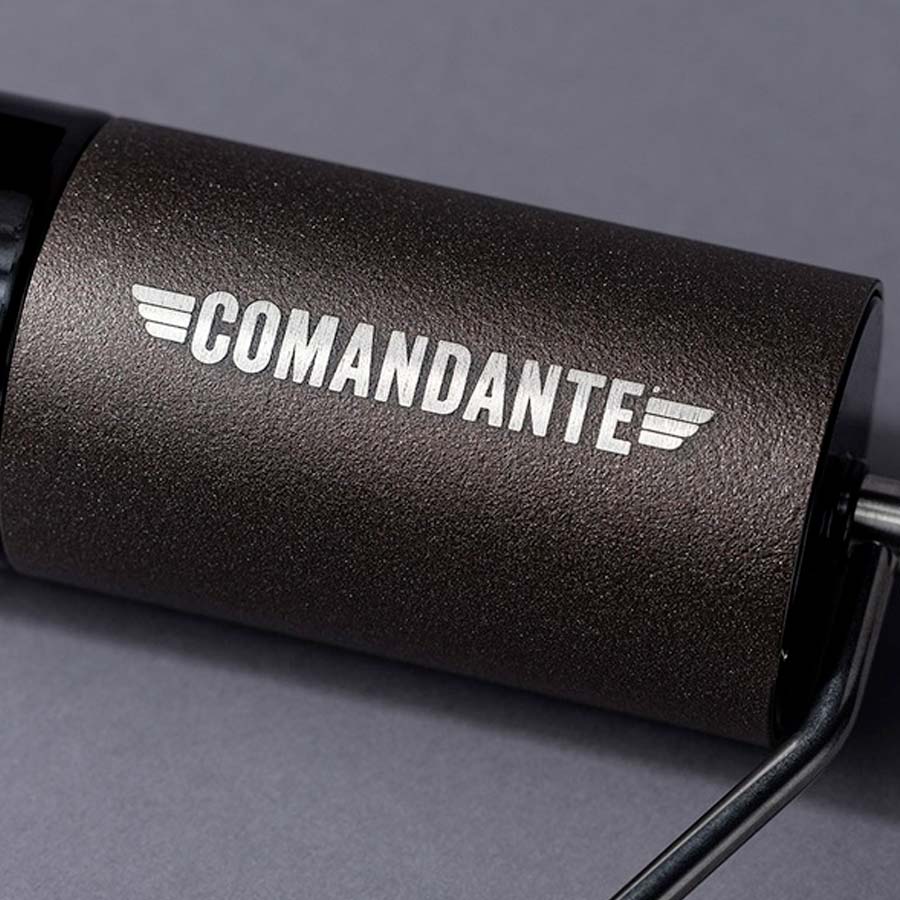 Comandante Molinillo C40 MK4 Copper Mountain 3 Detalle de Molino de café manual comandante mk4 Copper Mountain