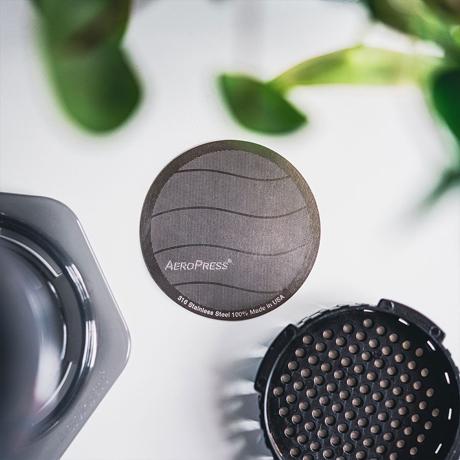 Filtro Metálico AeroPress® 3 Filtro de acero inoxidable para usar con AeroPress. Reutilizable