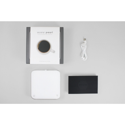 Acaia Pearl – Báscula de Café de Precisión para Baristas 6 contenido caja báscula acaia pearl